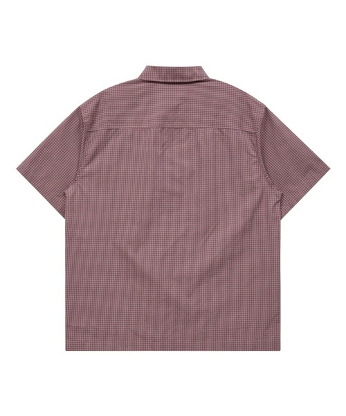 HOODHOOD(フッドフッド)の「【UNISEX】HOODHOOD/Typoチェックシャツ(シャツ/ブラウス・レディース・レッド/ブルー・MEDIUM)」の6枚目の写真