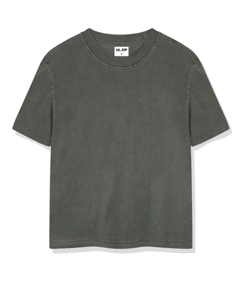 ULIFEZIP（ユーライフジー）の「ノロスピグメントダイング半袖Tシャツ5カラー[ULZF_0001]（Tシャツ/カットソー・メンズ・グレー/ベージュ/スカイブルー/チャコール/グリーン・SMALL/MEDIUM/LARGE/X-LARGE）」の10枚目の写真