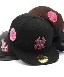 NEW ERA(�j���[�G��)�̃j���[�G���L���b�v 59FIFTY �T�C�h�p�b�`MLB(�L���b�v)