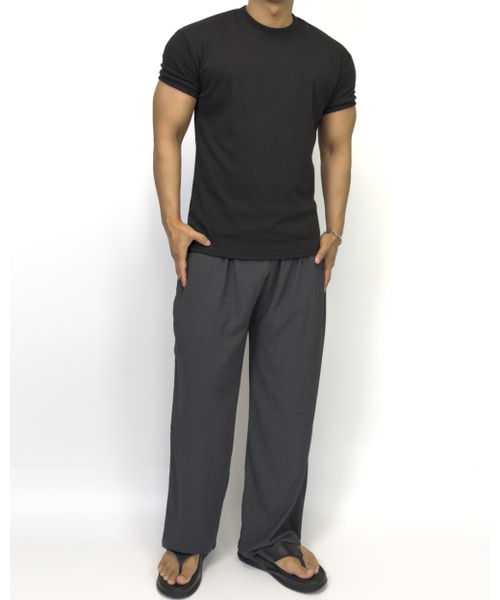 PACIENCIA(パシエンシア)の「ソリッドグリップスリムフィット半袖BLACK(Tシャツ/カットソー・メンズ・その他・LARGE/X-LARGE/XX-LARGE)」の3枚目の写真