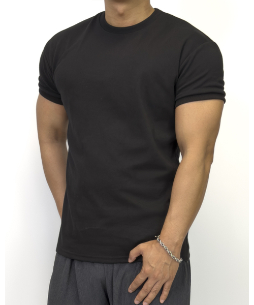 PACIENCIA(パシエンシア)の「ソリッドグリップスリムフィット半袖BLACK(Tシャツ/カットソー・メンズ・その他・LARGE/X-LARGE/XX-LARGE)」の5枚目の写真