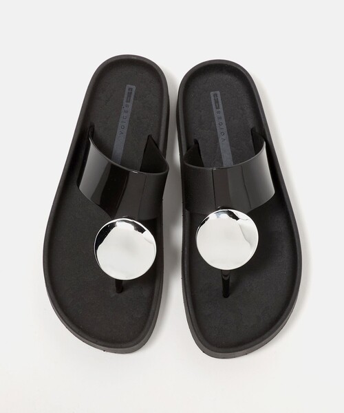 BEAUTY&YOUTH UNITED ARROWS(ビューティーアンドユースユナイテッドアローズ)の「<VOICES CULTURE>メタルモチーフ トング サンダル(サンダル・レディース・ライトピンク/ブラック・37/38)」の17枚目の写真