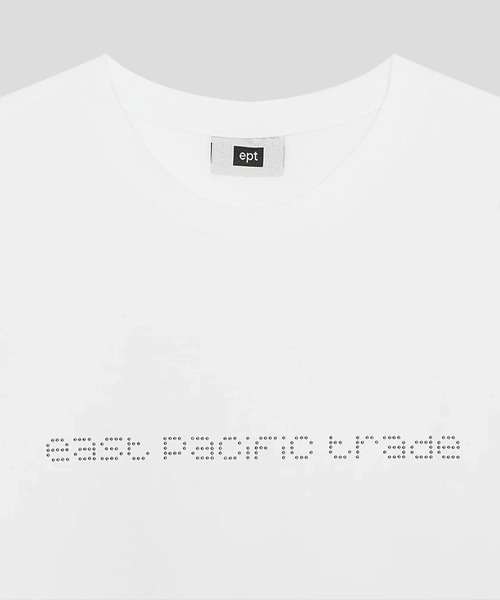 EPT(イーピーティー)の「Studded Sleeveless T-Shirt (White)(Tシャツ/カットソー・レディース・ホワイト・MEDIUM/SMALL/LARGE)」の3枚目の写真