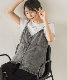 Air DENIM キャミビスチェ