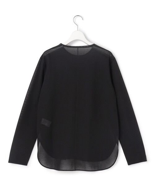 23区（ニジュウサンク）の「シアー ロングスリーブ Tシャツ（Tシャツ/カットソー・レディース・ブラック系/ホワイト系・38/40）」の13枚目の写真