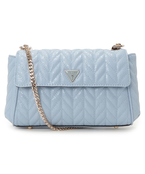 Guess(ゲス)の「STACEY Convertible Crossbody ショルダーバッグ(ショルダーバッグ・レディース・ライトブルー/ブラック・ONE SIZE)」の5枚目の写真