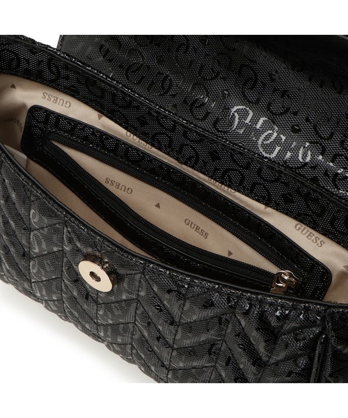 Guess(ゲス)の「STACEY Convertible Crossbody ショルダーバッグ(ショルダーバッグ・レディース・ライトブルー/ブラック・ONE SIZE)」の15枚目の写真