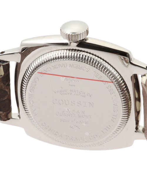 HIROB(ヒロブ)の「VAGUE WATCH CO. Coussin Sophie 28mm heavy wavy SS(アナログ腕時計・レディース・シルバー・FREE)」の6枚目の写真