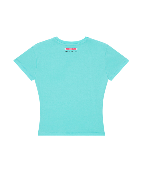 HIGHTIDEFRANKIE(ハイタイドフランキー)の「Summer Brain Tee Mint(Tシャツ/カットソー・レディース・ミント・FREE)」の13枚目の写真