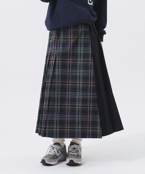 Gramicci(グラミチ)の「【別注】Gramicci / プリーツ スカート 26FW(スカート・レディース・ブラック系/ネイビー系・ONE SIZE)」の2枚目の写真