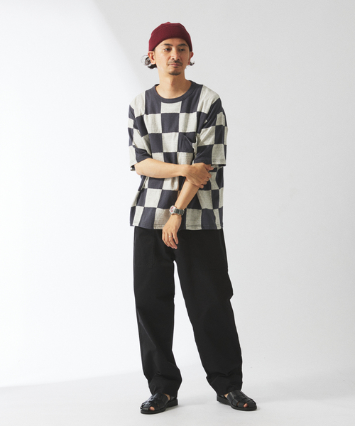 JOURNAL STANDARD relume（ジャーナルスタンダード　レリューム）の「”Relume” コットンツイル ベイカーパンツ（チノパンツ・メンズ・グレー/ブラウン/ブラック/カーキ/オリーブ・LARGE/MEDIUM/SMALL）」の14枚目の写真