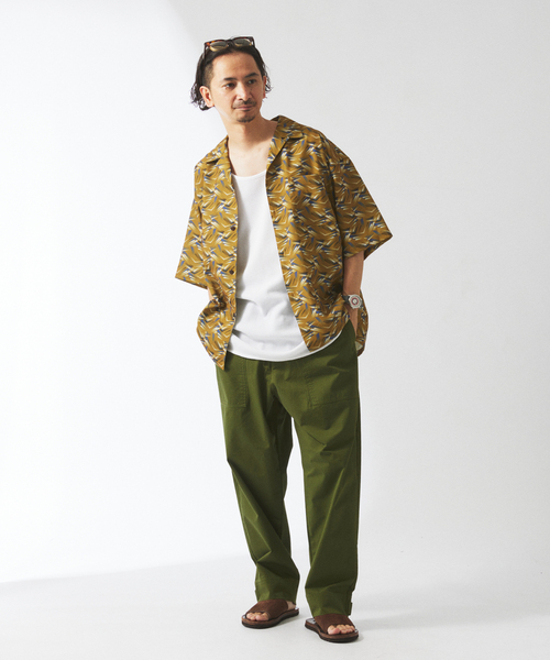 JOURNAL STANDARD relume（ジャーナルスタンダード　レリューム）の「”Relume” コットンツイル ベイカーパンツ（チノパンツ・メンズ・グレー/ブラウン/ブラック/カーキ/オリーブ・LARGE/MEDIUM/SMALL）」の17枚目の写真
