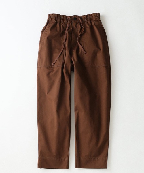JOURNAL STANDARD relume（ジャーナルスタンダード　レリューム）の「”Relume” コットンツイル ベイカーパンツ（チノパンツ・メンズ・グレー/ブラウン/ブラック/カーキ/オリーブ・LARGE/MEDIUM/SMALL）」の3枚目の写真