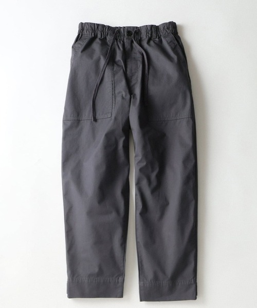 JOURNAL STANDARD relume（ジャーナルスタンダード　レリューム）の「”Relume” コットンツイル ベイカーパンツ（チノパンツ・メンズ・グレー/ブラウン/ブラック/カーキ/オリーブ・LARGE/MEDIUM/SMALL）」の2枚目の写真