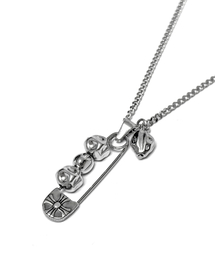 RAD FICTION（ラッドフィックション）の「NOX OVAL PIN CHARM NECKLACE / SILVER（ネックレス）」