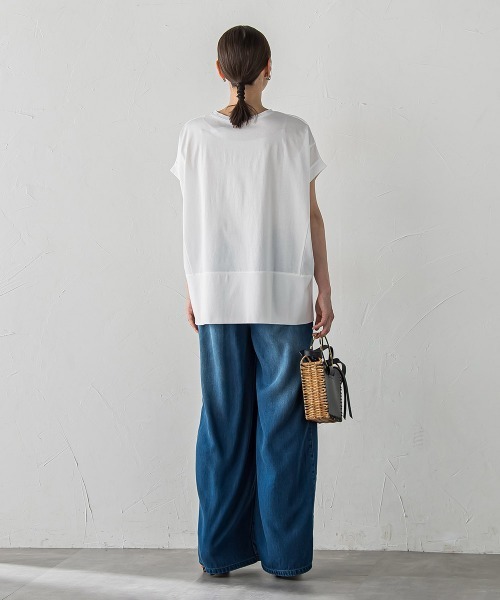 la.f…(ラエフ)の「フォトプリントTシャツ(Tシャツ/カットソー・レディース・ブラック/ホワイト・9号)」の9枚目の写真