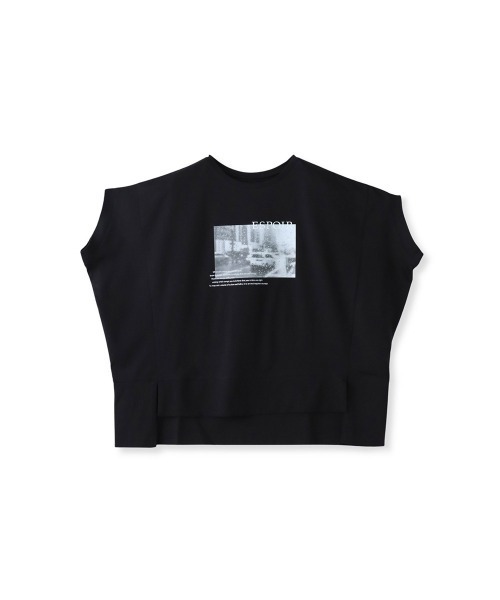 la.f…(ラエフ)の「フォトプリントTシャツ(Tシャツ/カットソー・レディース・ブラック/ホワイト・9号)」の18枚目の写真