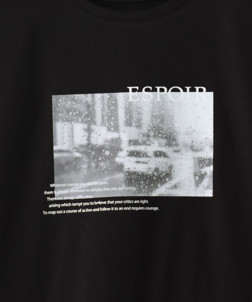 la.f…(ラエフ)の「フォトプリントTシャツ(Tシャツ/カットソー・レディース・ブラック/ホワイト・9号)」の20枚目の写真