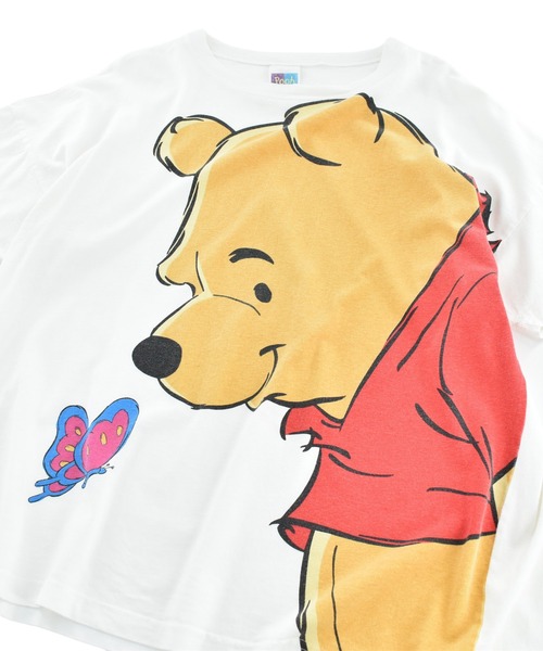 LABORATORY R（ラボラトリーアール）の「【USED】90’s Disney “pooh” 大判プリント キャラクター Tシャツ USA製（Tシャツ/カットソー・メンズ・ホワイト・X-LARGE）」の2枚目の写真