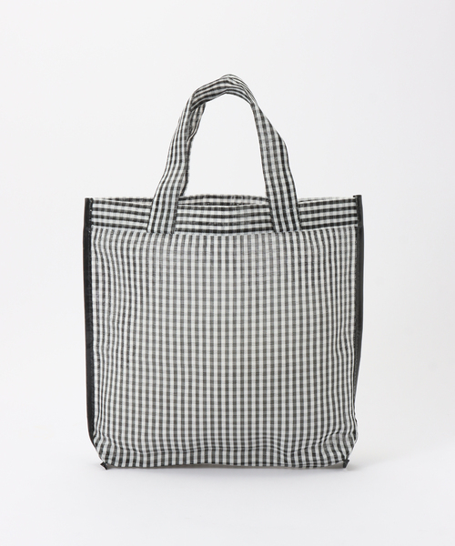 IENA(イエナ)の「DIMINUTIVO/ディミヌティーボ メルカドBAG ダイ バッグ(トートバッグ・レディース・ベージュ/ブラック系その他・FREE)」の4枚目の写真