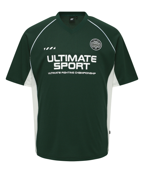 UFC SPORT(ユーエフシー スポーツ)の「UFC グリップ リラックスフィット 半袖Tシャツ グリーン U4TTX2307GN(Tシャツ/カットソー・メンズ・その他・2XL/LARGE/MEDIUM/X-LARGE/3XL)」の2枚目の写真