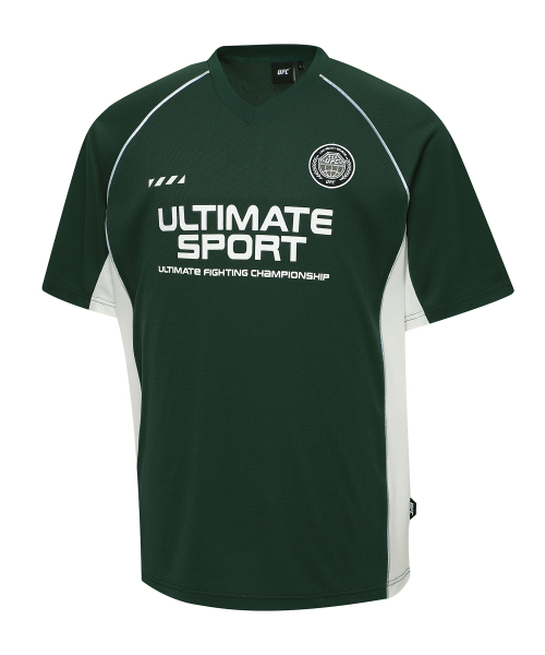 UFC SPORT(ユーエフシー スポーツ)の「UFC グリップ リラックスフィット 半袖Tシャツ グリーン U4TTX2307GN(Tシャツ/カットソー・メンズ・その他・2XL/LARGE/MEDIUM/X-LARGE/3XL)」の3枚目の写真