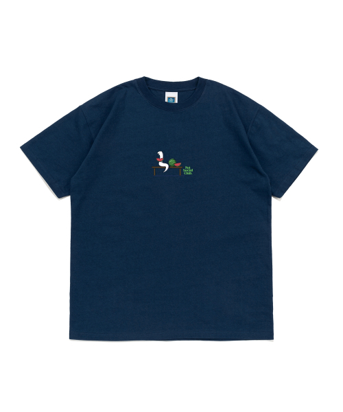 NET SOCIAL CLUB(ネットソーシャルクラブ)の「終末の蛇 ウォーターメロン グラフィック 半袖Tシャツ (ダークブルー)(Tシャツ/カットソー・レディース・その他・MEDIUM/LARGE/X-LARGE/SMALL)」の7枚目の写真