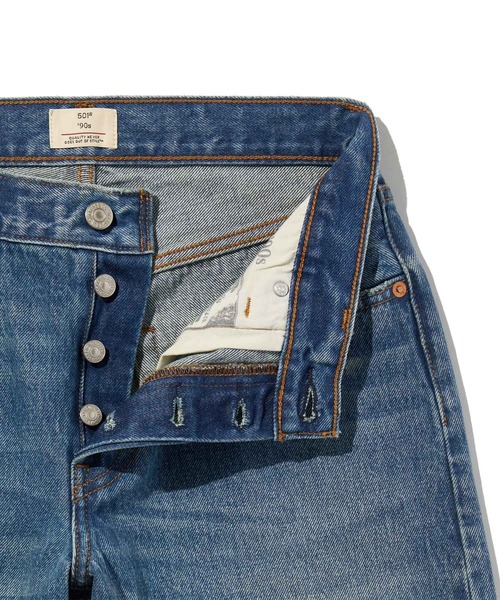 Levi's(リーバイス)の「Levi's/リーバイス 501(R)'90S ジーンズ SPECIALIZED BY SHINZONE(デニムパンツ・レディース・ダークインディゴブルー・23inch/24inch/25inch/26inch/27inch/28inch)」の8枚目の写真