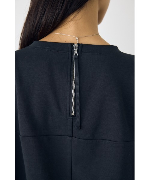 AZUL by moussy(アズールバイマウジー)の「【身長/骨格別着用画像あり】コクーンカットトップス 春服 夏服 秋服 シンプル 無地 大人カジュアル 二の腕カバー 体系カバー(Tシャツ/カットソー・レディース・ブラウン/ブラック/オフホワイト・FREE)」の19枚目の写真