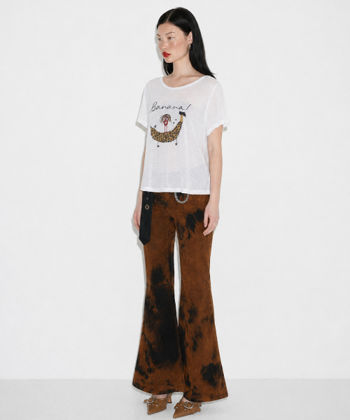 SETSETSET(セットセットセット)の「レオパードバナナフレアTシャツ(Tシャツ/カットソー・レディース・その他・ONE SIZE)」の10枚目の写真