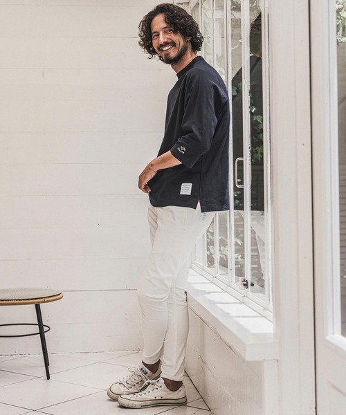 wjk reluxe(ダブルジェーケーリラックス)の「mp15279- Corduroy Banana Pants コーデュロイバナナパンツ(WR26W-15)(その他パンツ・メンズ・チャコール/グレイッシュベージュ/ホワイト・L/M/S)」の8枚目の写真