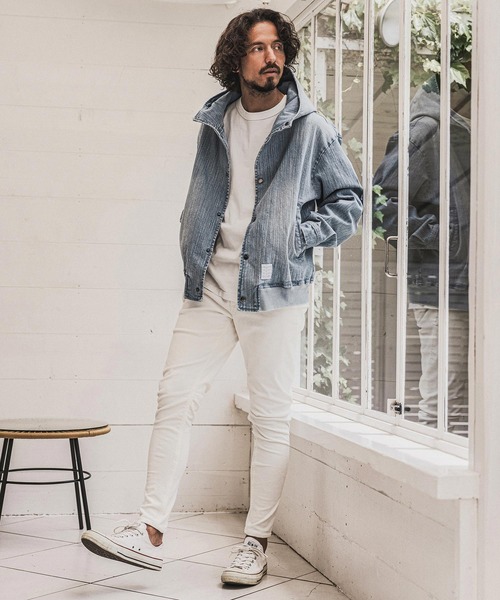 wjk reluxe(ダブルジェーケーリラックス)の「mp15279- Corduroy Banana Pants コーデュロイバナナパンツ(WR26W-15)(その他パンツ・メンズ・チャコール/グレイッシュベージュ/ホワイト・L/M/S)」の9枚目の写真