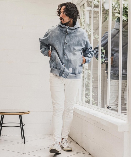 wjk reluxe(ダブルジェーケーリラックス)の「mp15279- Corduroy Banana Pants コーデュロイバナナパンツ(WR26W-15)(その他パンツ・メンズ・チャコール/グレイッシュベージュ/ホワイト・L/M/S)」の10枚目の写真