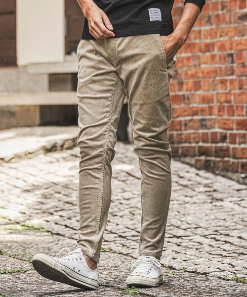 wjk reluxe(ダブルジェーケーリラックス)の「mp15279- Corduroy Banana Pants コーデュロイバナナパンツ(WR26W-15)(その他パンツ・メンズ・チャコール/グレイッシュベージュ/ホワイト・L/M/S)」の14枚目の写真