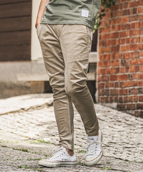 wjk reluxe(ダブルジェーケーリラックス)の「mp15279- Corduroy Banana Pants コーデュロイバナナパンツ(WR26W-15)(その他パンツ・メンズ・チャコール/グレイッシュベージュ/ホワイト・L/M/S)」の15枚目の写真