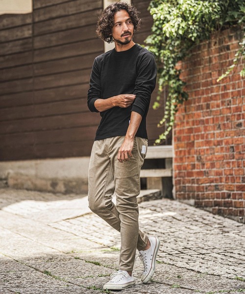 wjk reluxe(ダブルジェーケーリラックス)の「mp15279- Corduroy Banana Pants コーデュロイバナナパンツ(WR26W-15)(その他パンツ・メンズ・チャコール/グレイッシュベージュ/ホワイト・L/M/S)」の16枚目の写真