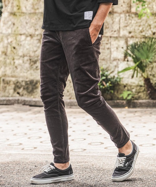 wjk reluxe(ダブルジェーケーリラックス)の「mp15279- Corduroy Banana Pants コーデュロイバナナパンツ(WR26W-15)(その他パンツ・メンズ・チャコール/グレイッシュベージュ/ホワイト・L/M/S)」の22枚目の写真