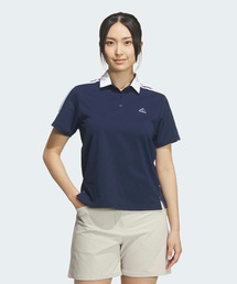 スリーストライプス クライマクール ピケ 半袖 ポロシャツ【adidas Golf/アディダスゴルフ】
