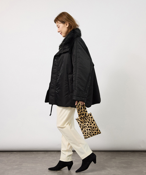 upperhights(アッパーハイツ)の「upper hights アッパーハイツ The U-Bench Mid 403A41402(その他アウター・レディース・ライトグレー/ブラック・X-SMALL)」の21枚目の写真