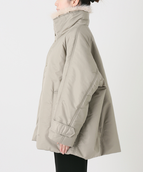 upperhights(アッパーハイツ)の「upper hights アッパーハイツ The U-Bench Mid 403A41402(その他アウター・レディース・ライトグレー/ブラック・X-SMALL)」の4枚目の写真