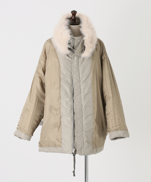 upperhights(アッパーハイツ)の「upper hights アッパーハイツ The U-Bench Mid 403A41402(その他アウター・レディース・ライトグレー/ブラック・X-SMALL)」の12枚目の写真