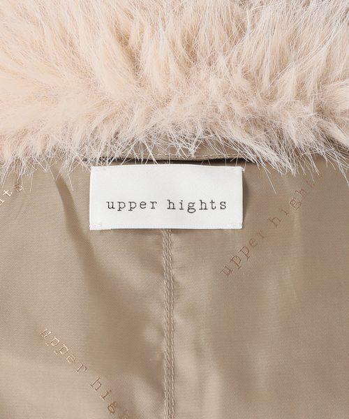 upperhights(アッパーハイツ)の「upper hights アッパーハイツ The U-Bench Mid 403A41402(その他アウター・レディース・ライトグレー/ブラック・X-SMALL)」の14枚目の写真