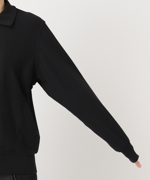 CITYSHOP（シティーショップ）の「SWEAT BLOUSON：カーディガン（カーディガン/ボレロ・レディース・ホワイト/ブラック/ライトグレー・FREE）」の19枚目の写真