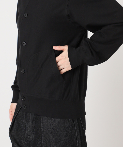 CITYSHOP（シティーショップ）の「SWEAT BLOUSON：カーディガン（カーディガン/ボレロ・レディース・ホワイト/ブラック/ライトグレー・FREE）」の20枚目の写真