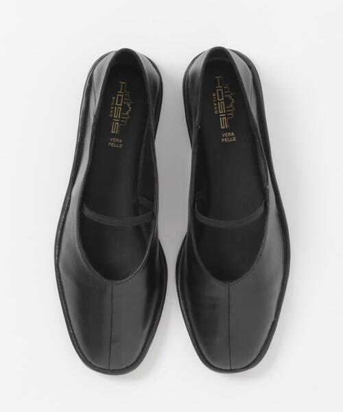 URBAN RESEARCH ROSSO WOMEN(アーバンリサーチ ロッソ)の「HOSIS シンプルフラットシューズ(バレエシューズ・レディース・ブラック・39)」の3枚目の写真