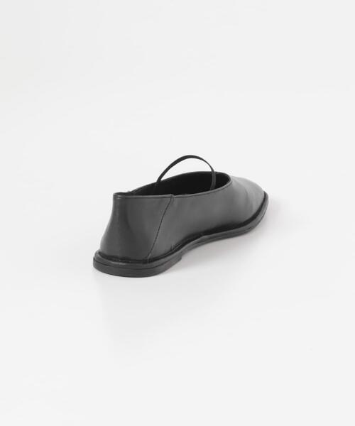 URBAN RESEARCH ROSSO WOMEN(アーバンリサーチ ロッソ)の「HOSIS シンプルフラットシューズ(バレエシューズ・レディース・ブラック・39)」の4枚目の写真
