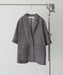 See-through Layered Half Sleeve Jacket/シースルーレイヤードハーフ
