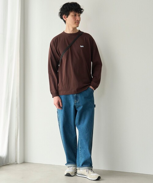 coen(コーエン)の「【吸水速乾、遮熱性、接触冷感、UVカット】Penneys × WELLTECT 別注 無地長袖Tシャツ(Tシャツ/カットソー・メンズ・ホワイト/ダークブラウン/ブラック・L/M/XL/S)」の14枚目の写真