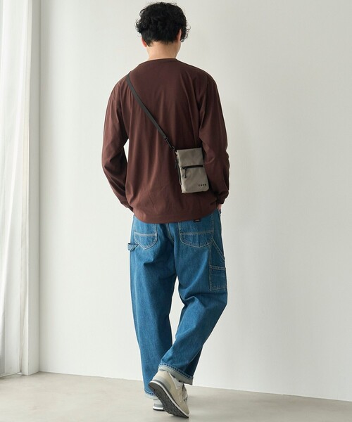 coen(コーエン)の「【吸水速乾、遮熱性、接触冷感、UVカット】Penneys × WELLTECT 別注 無地長袖Tシャツ(Tシャツ/カットソー・メンズ・ホワイト/ダークブラウン/ブラック・L/M/XL/S)」の15枚目の写真