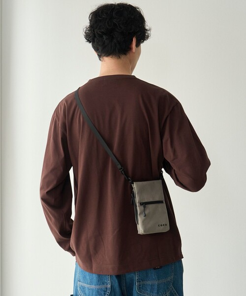 coen(コーエン)の「【吸水速乾、遮熱性、接触冷感、UVカット】Penneys × WELLTECT 別注 無地長袖Tシャツ(Tシャツ/カットソー・メンズ・ホワイト/ダークブラウン/ブラック・L/M/XL/S)」の18枚目の写真